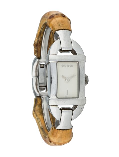 gucci old watch women|Gucci bamboo watches for women.